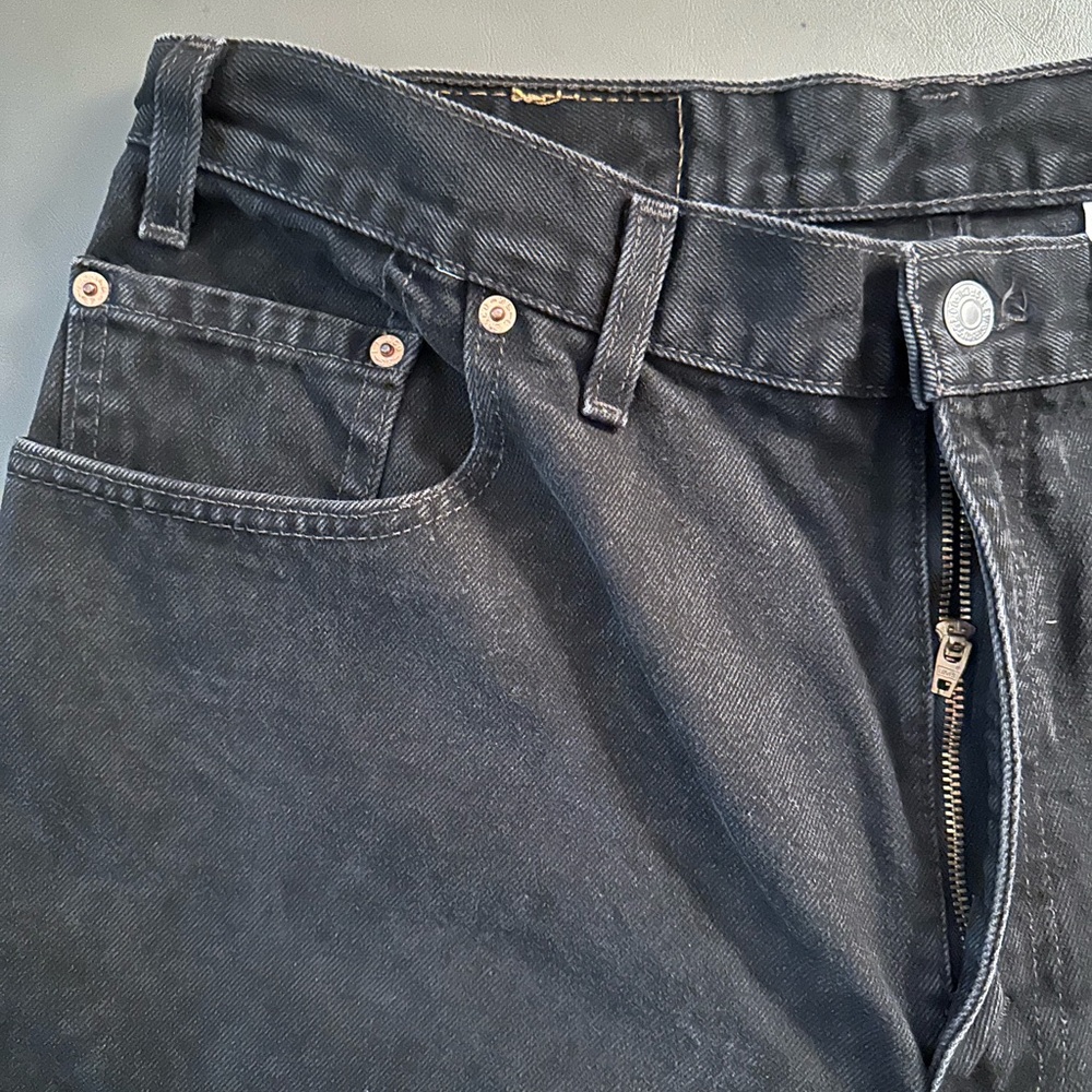 Levi Strauss - Black - Jeans - loose Fit - Tapered Leg - Picture 2 of 7